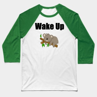 Sleeping Koala Baseball T-Shirt